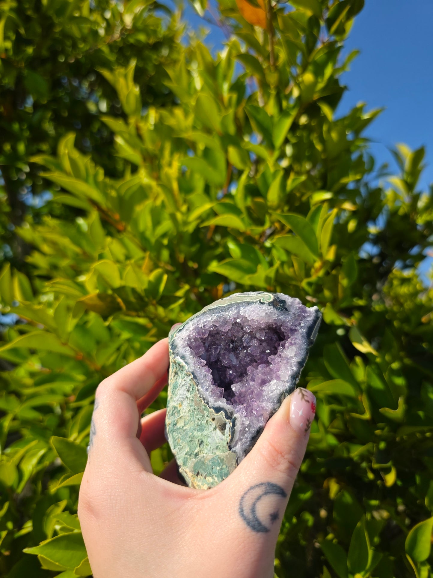 Amethyst Geode Cluster