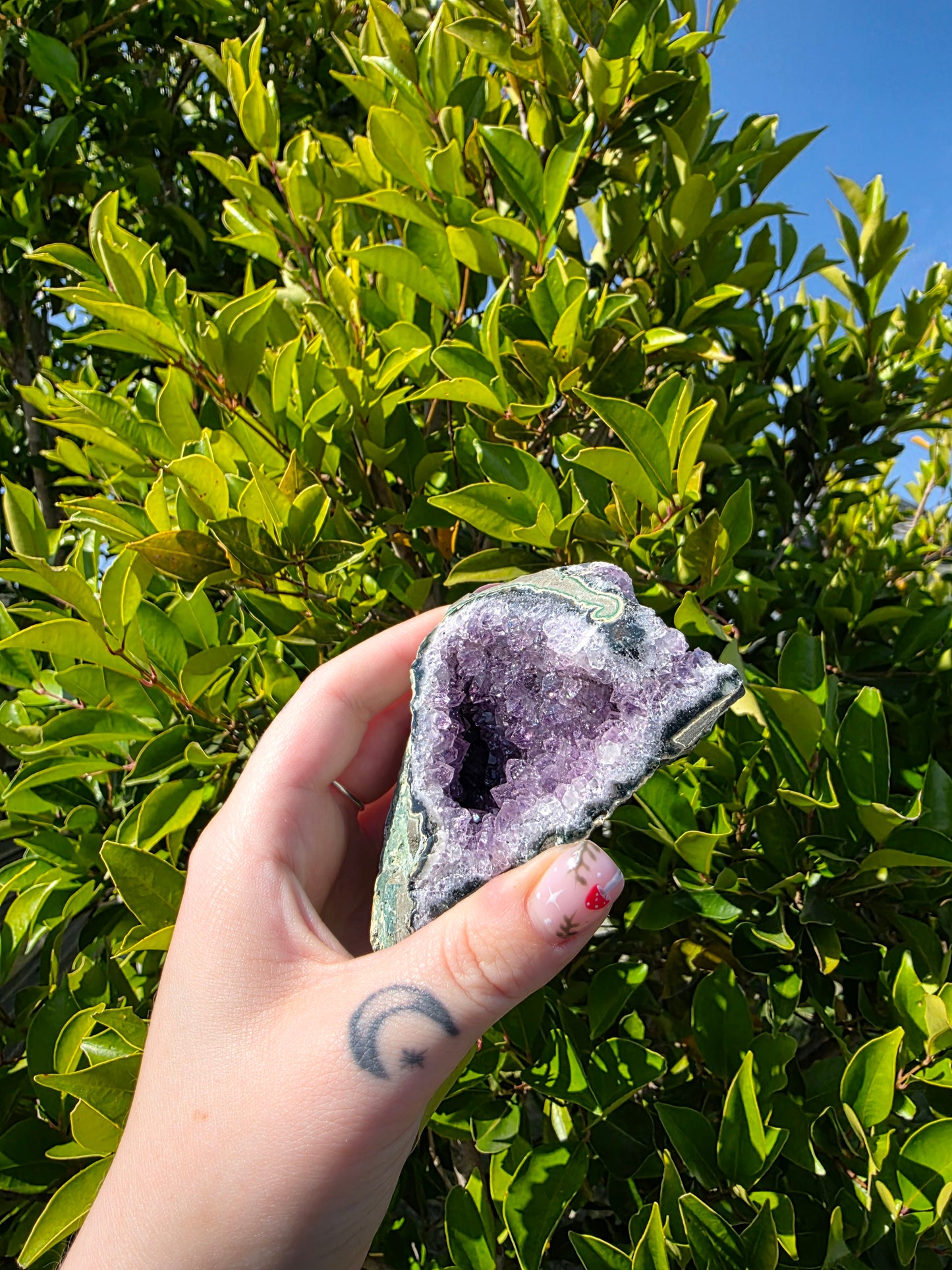Amethyst Geode Cluster
