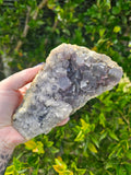 Black Cubic Fluorite Cluster