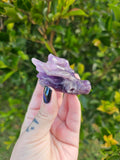 Amethyst Dragon Carving #15