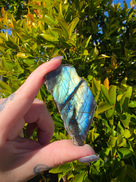 Labradorite Polished Slab