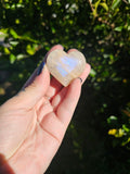 Moonstone Heart Carving