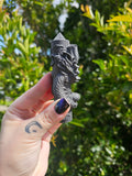 Shungite Dragon Tower Carving