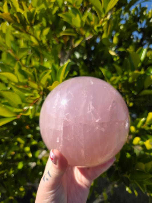 3.2kg Rose Quartz Sphere