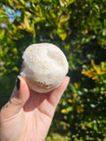 Clear Quartz Geode Sphere