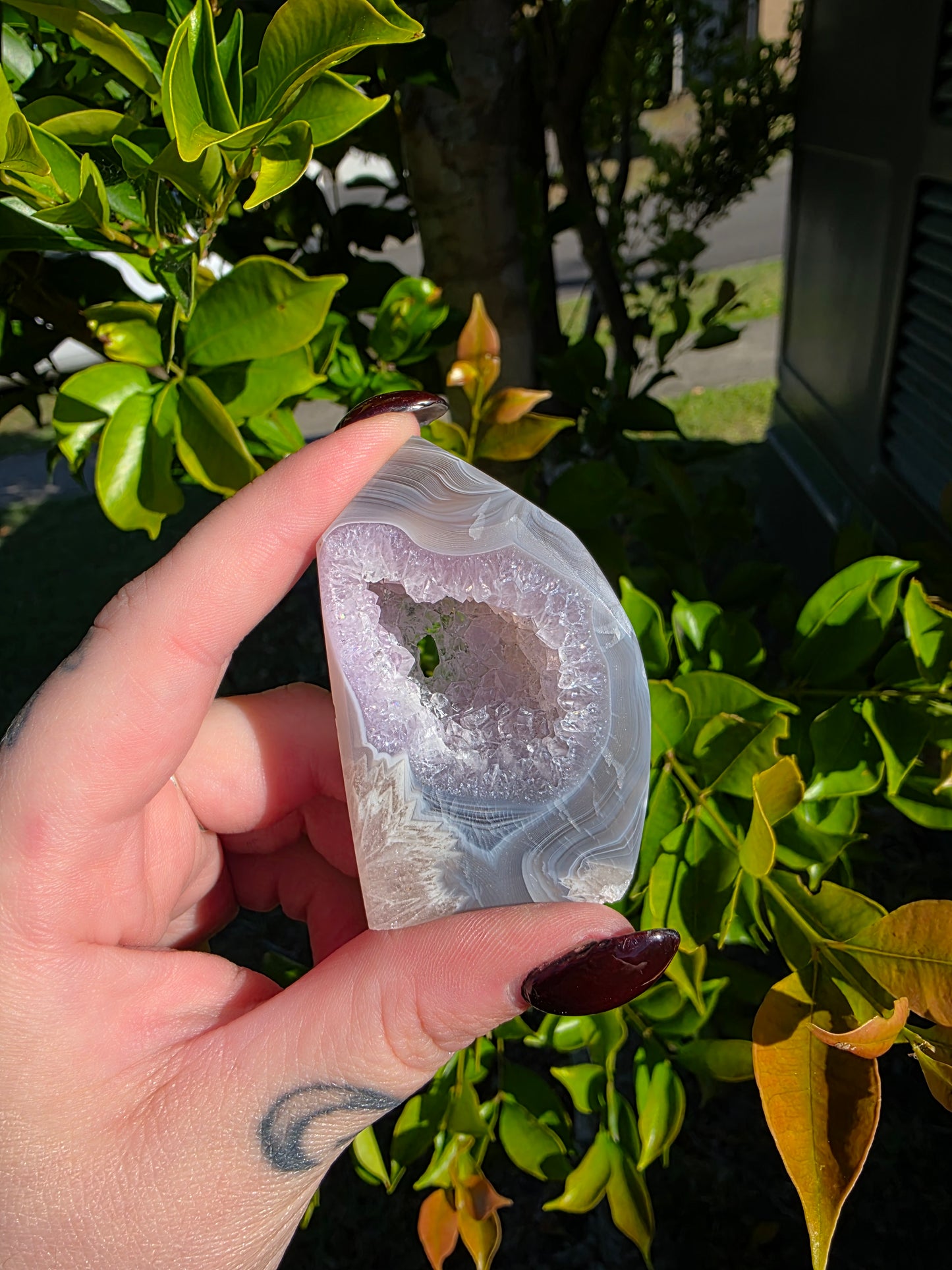 Amethyst Druzy Tower