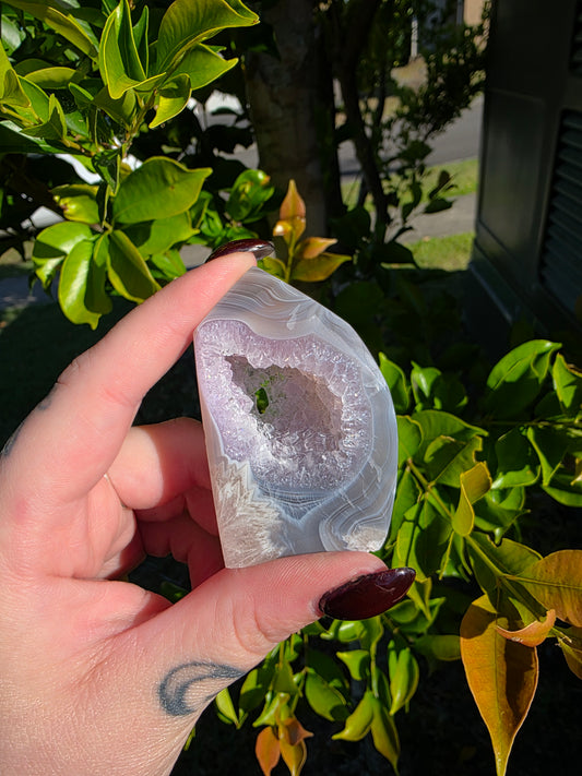 Amethyst Druzy Tower