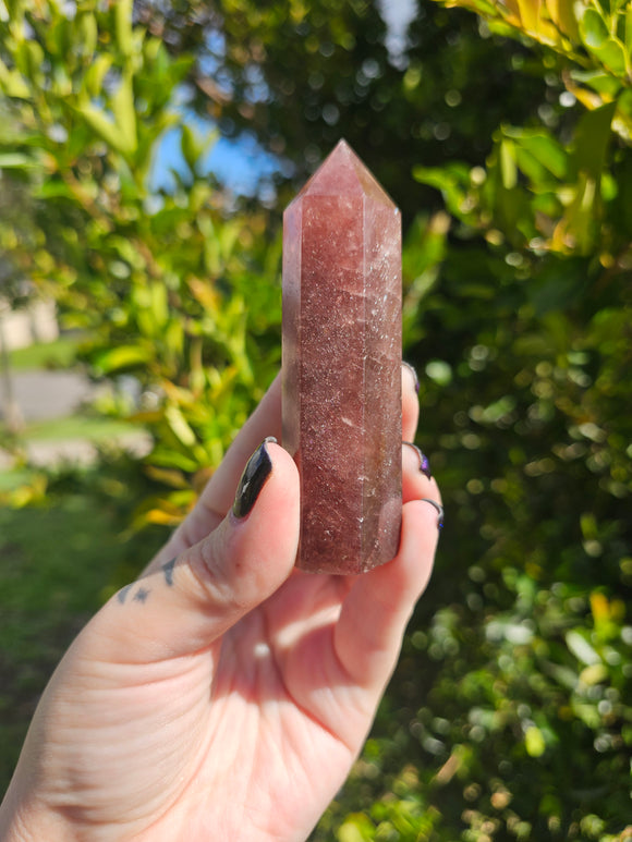 Strawberry Quartz Tower