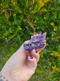 Amethyst Dragon Carving #7