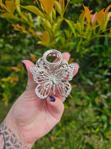 Butterfly Sphere Holder Silver