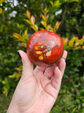 Mookaite and Hematite Sphere