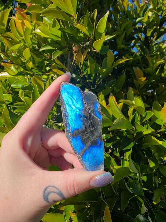 Labradorite Polished Slab
